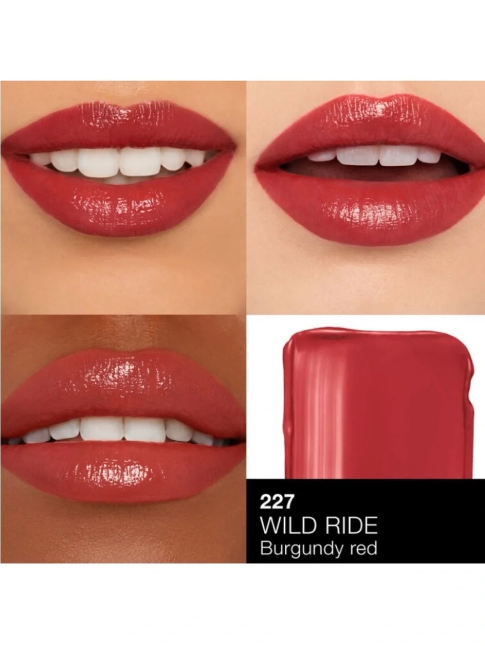 NARS Afterglow Sensual Shine Lipstick in shade WILD RIDE 227. Never opened.